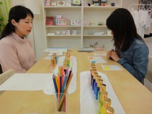 TCカラーセラピーセッション風景