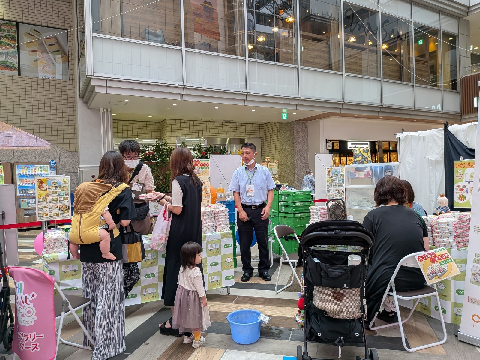 企業ブースの様子